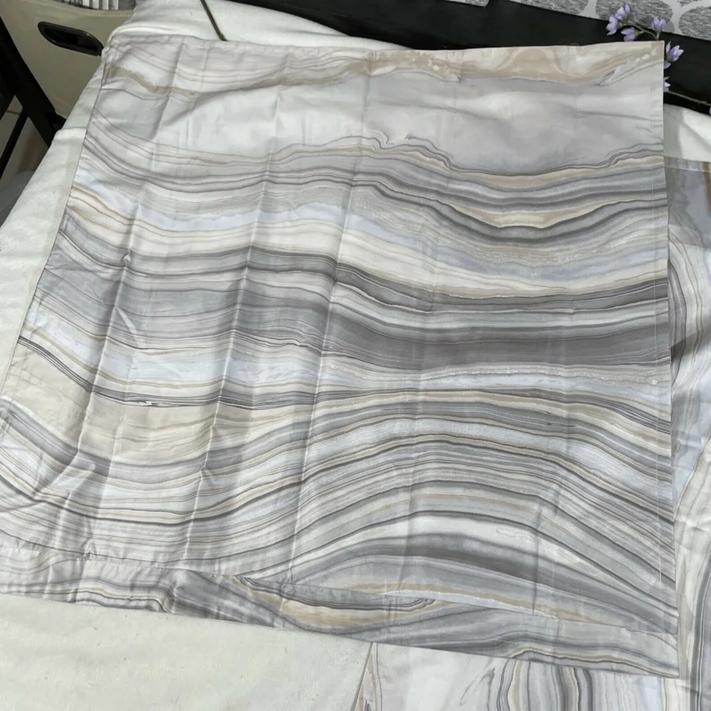 NEW Hotel Collection Agate Pima Cotton‎ (2) European Sham Euro